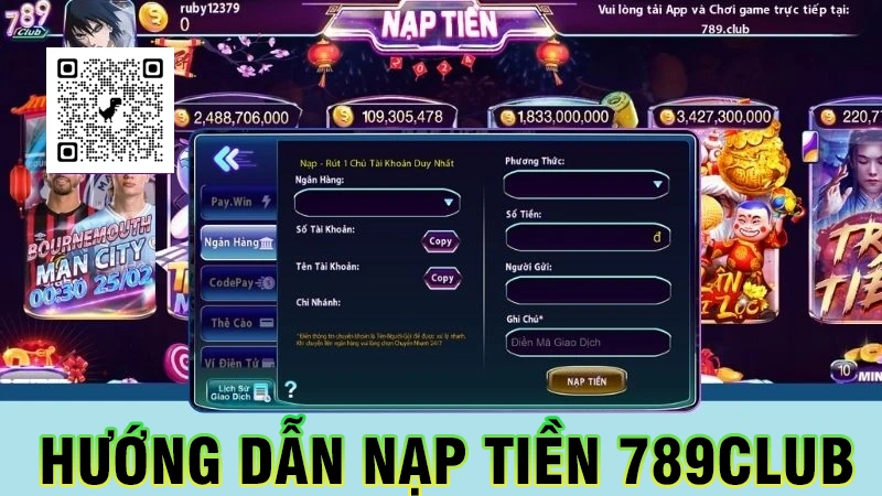 Huong Dan Nap Tien 789club